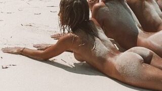 Ayla Woodruff Nude On Beach