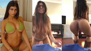 Mia Khalifa Nude Findrow Striptease Video