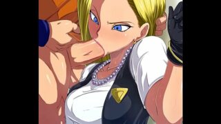 Android 18 x krillin