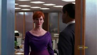 Christina hendricks mad men sex scene