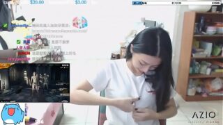 Girls flashing on twitch