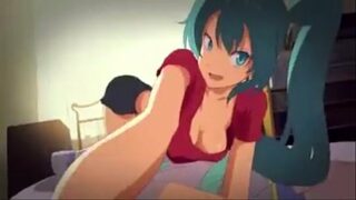 Hatsune miku breast expansion