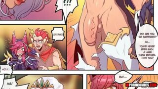 League of legends hentai comics