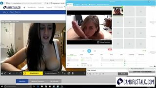 Omegle girl gets naked