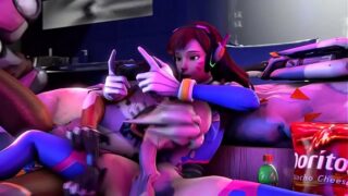 Overwatch dva porn