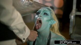 Sci fi blowjob