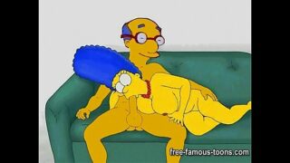 Simpsons toon porn