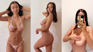 Sophie Mudd Big Tits Mini Bikini Tease Video