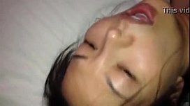 Sex video with beautiful jap doing anal