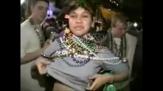 Big tits at mardi gras