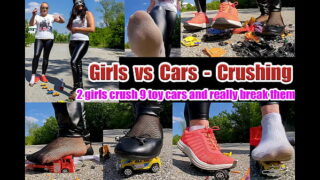 Giantess crush car