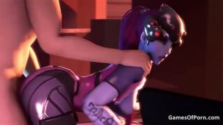 Overwatch porn dva