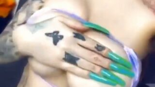 Bhad Bhabie Bikini Hand Bra Onlyfans Video Leaked