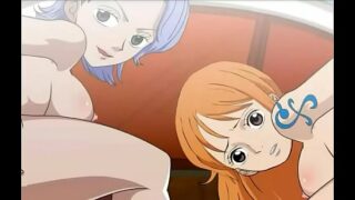 Luffy and nami