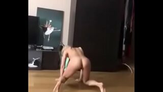 Naked stretching