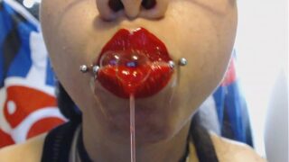 Drooling ring gag