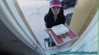 Delivery creampie