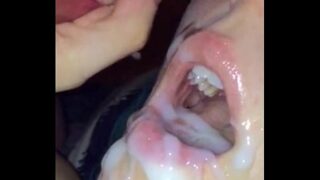 Ejaculate in mouth