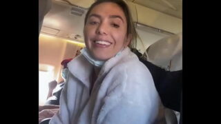 Porn video in plane