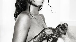 Rihanna Nude Topless Shower Photoshoot Set Leaked