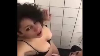 Toilet paper on pussy