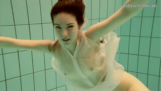 Underwater teen nude