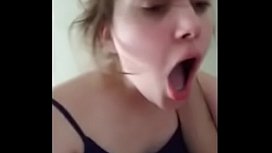New yummy orgasm with boyfriend’s cock in pussy