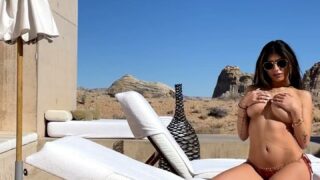 Mia Khalifa Outdoor Bikini Strip OnlyFans Video Leaked