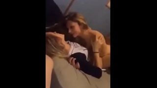 Hot fuck-up with the new friend in bed