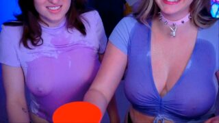 TheNicoleT Wet T-Shirt Livestream Fansly Video Leaked