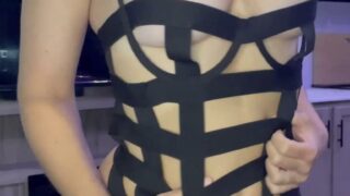 Vicky Stark Bondage Lingerie Try On Onlyfans Video Leaked