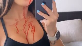 Giovanna Eburneo Bodysuit Zombie Cosplay Video Leaked