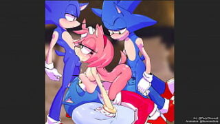 Sonic and amy Rose