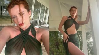 Bella Thorne See Through Dress Tits Photos
