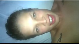 Free porn video of new hottie of light eyes