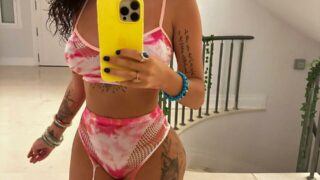 Malu Trevejo Lingerie Bodysuit Mirror Selfies Onlyfans Set Leaked