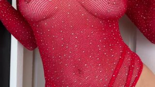 Natalie Roush Nipple See-Through Bodysuit Onlyfans Video Leaked