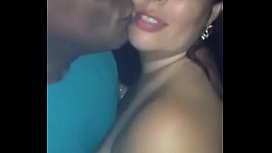 Sex prom with babe sucking the black cock