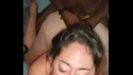Cat having sex with Brazilian black