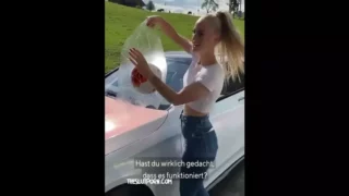 Alisha Lehmann Nude In The Beach Teasing Video Leak