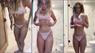 Claire Stone Nude Bathroom Tease Video Leaked