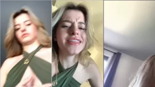 Lea Elui Nipple Slip on Instagram Livestream Nude Video Leaked