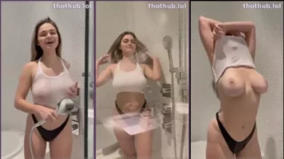 Megnutt onlyfans leaks from wet shower