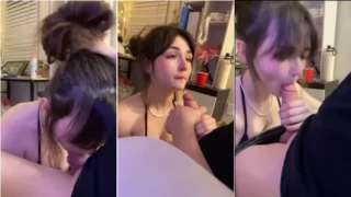 LIampinq Blowjob Cum in Mouth Video Leaked