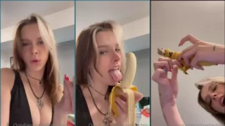 Ashley Matheson Banana Blowjob Video Leak