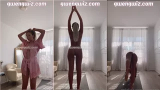 GwenGwiz Nude Yoga Video Leaked