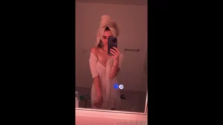 Megan Guthrie Mirror Tits Tease Video Leaked