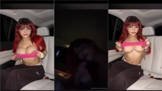 Hannah Jo Car Blowjob Cum On Tits Video Leaked