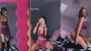 Rachel Cook Topless Black Thong Selfie OnlyFans Video Leaked