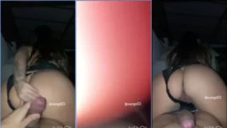 Sitting in the very hot rolled of a bitch angel santiago